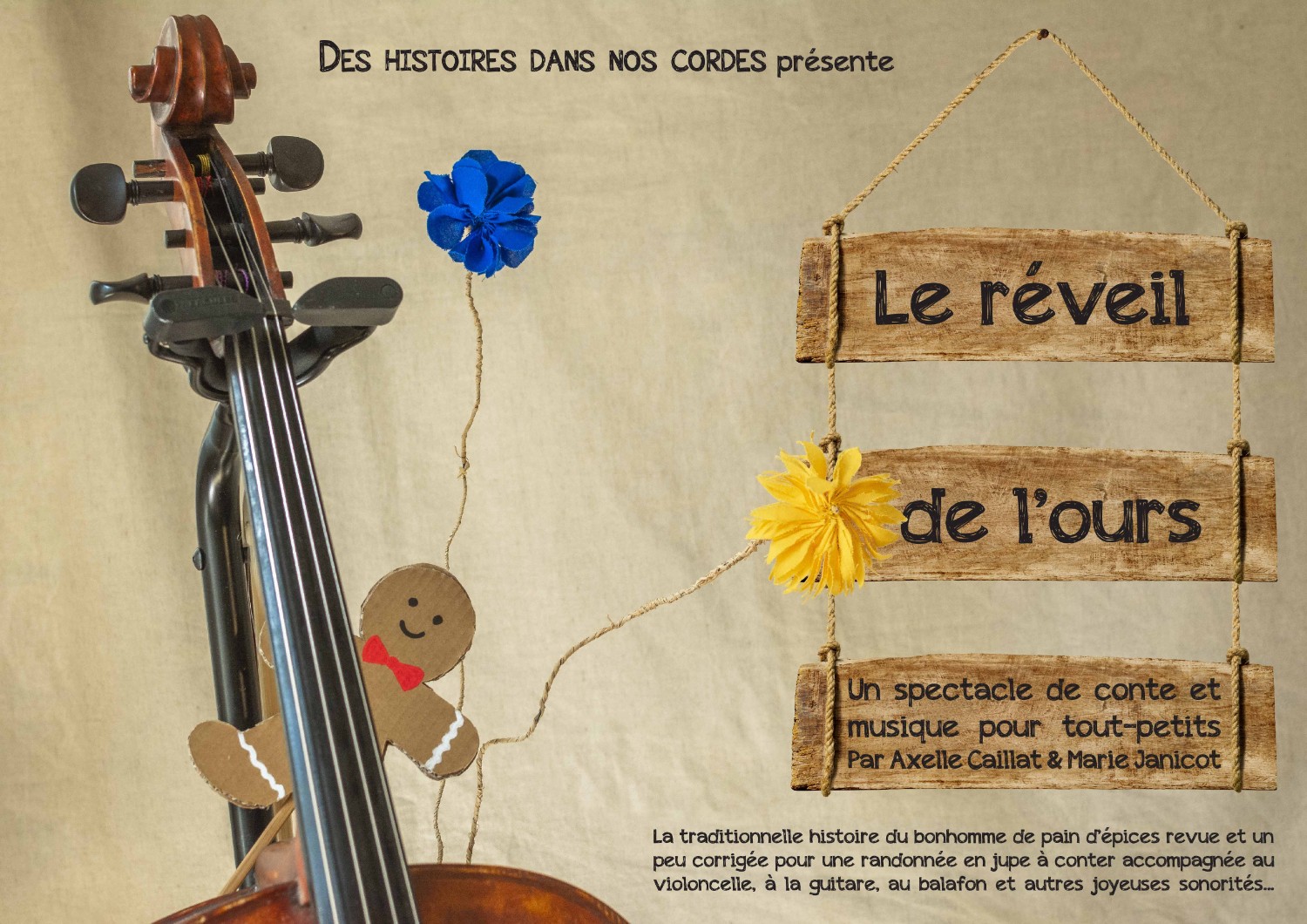 Le réveil de l'ours (Spectacle Jeune Public)